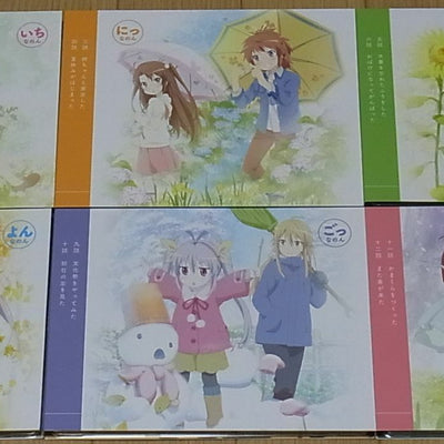 Non Non Biyori Blu-ray Series 1-6 Complete Set & Character Songs CD 6 Set 