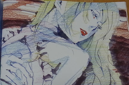 Movie Mardock Scramble The First Compression IMAGE BOARD Art Book 