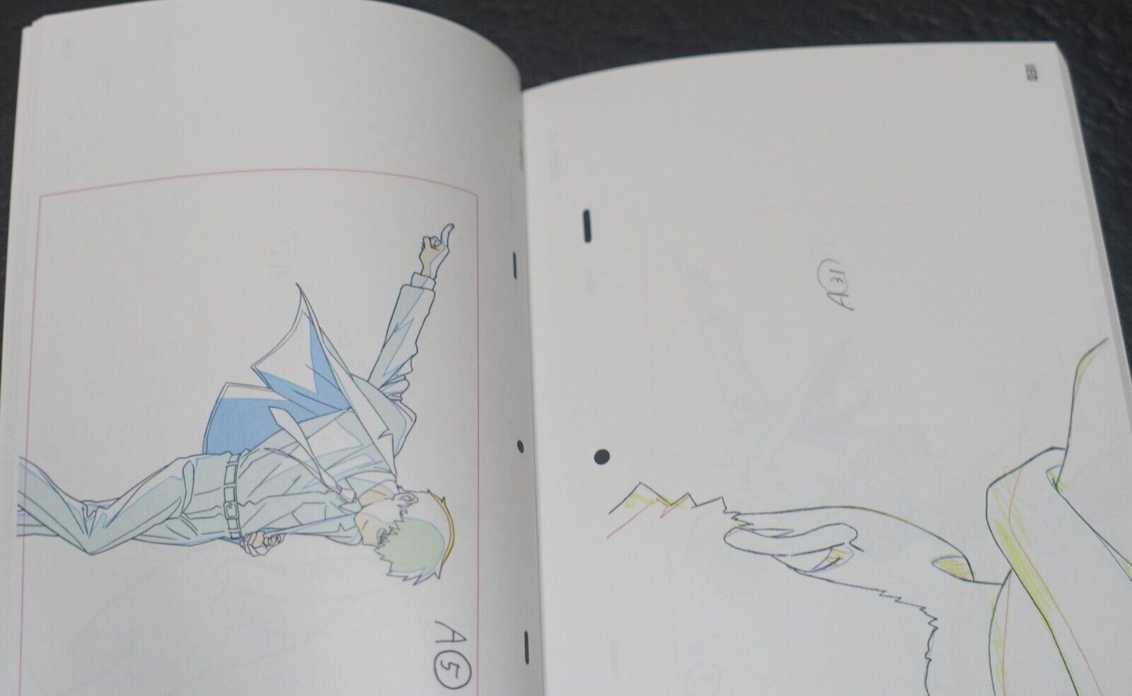 BONES Mob Psycho 100 3 Key Frame Art Mini Flip Book 