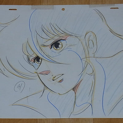 Raw Key Frame Art Six God Combination Godmars Takeru Myoujin D Japanese Animatio 