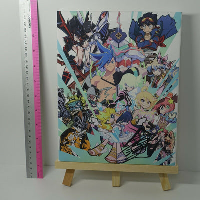 World of Hiroyuki Imaishi Expo Exclusive Fine Art Board & Wood Stand 