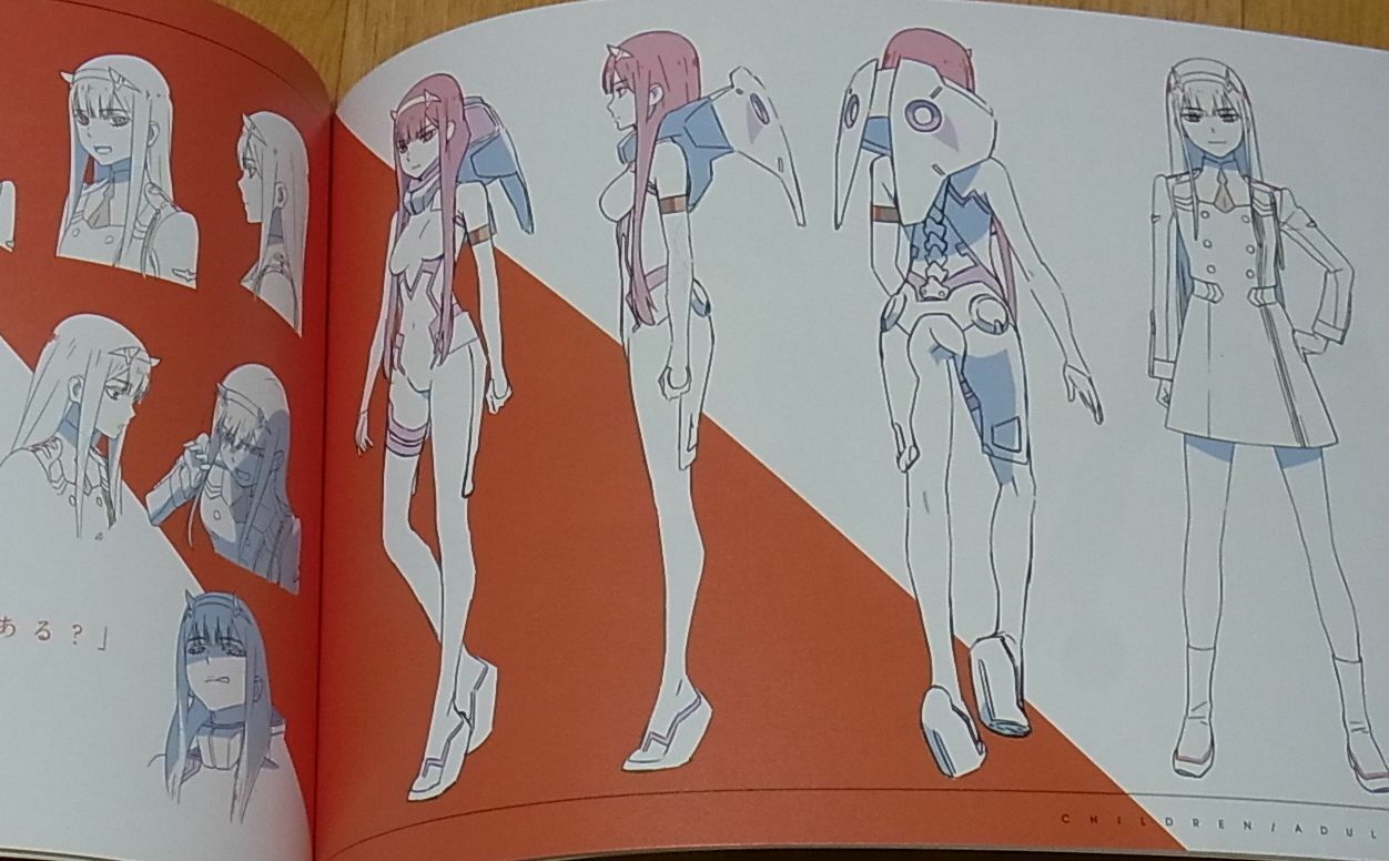 DARLING in the FRANXX STARTER BOOK Visual & Character Design 