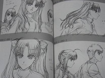 CLUB40 Animation Fate Key Frame Art & Visual Art Book Set 