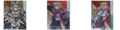Nintendo Store Xenoblade2 A3 Size Plastic Clear Poster 21 Piece Complete Set 