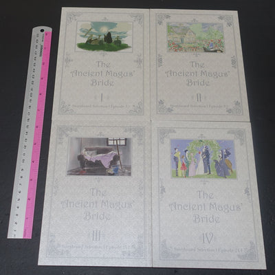 The Ancient Magus Bride Mahou Tsukai no Yome Story Board Selection Book vol.1-4 