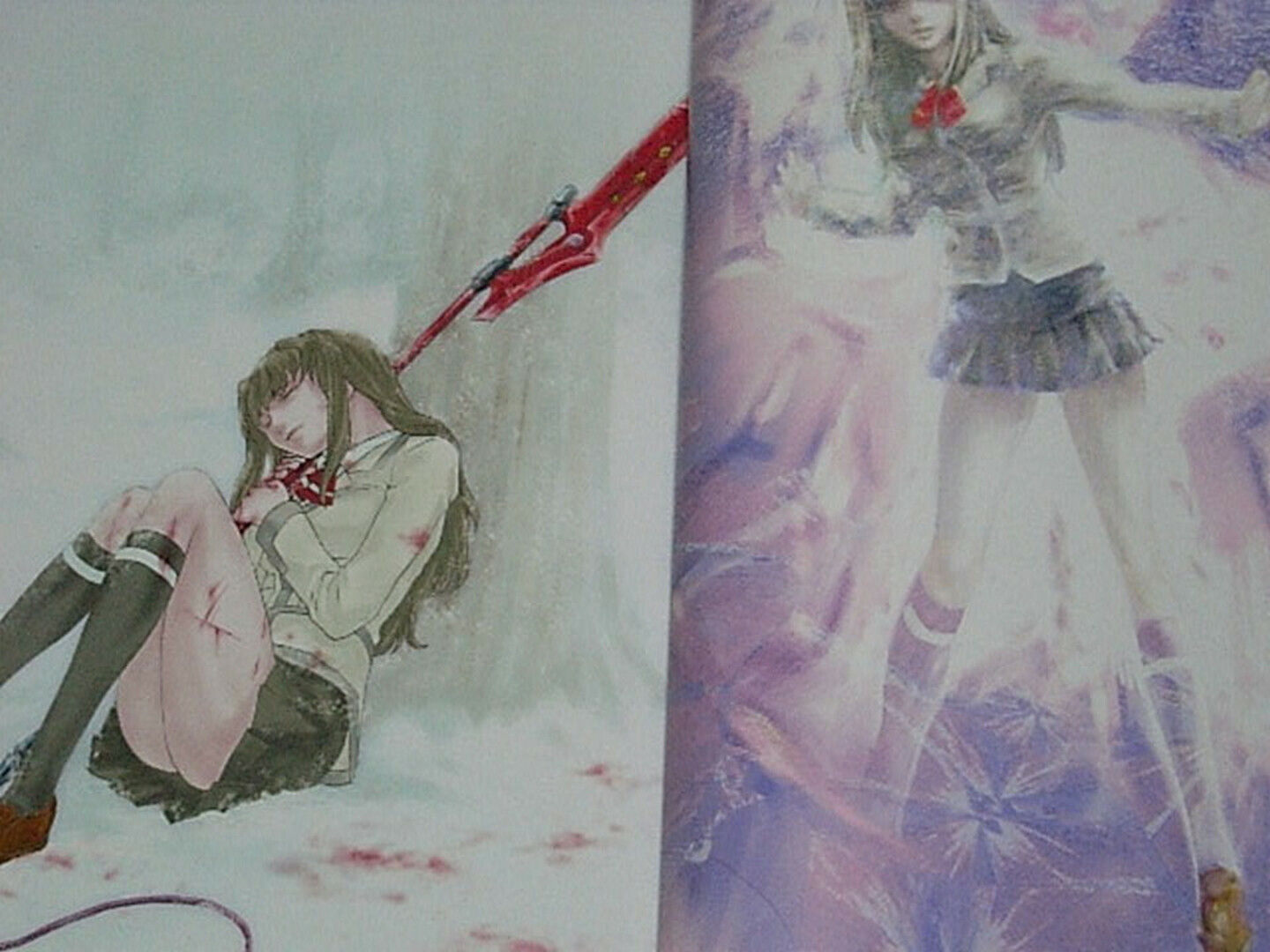 B.C sansyo Mai-Hime Natsuki&Shizuru Color Fan Art Book VERY RARE 