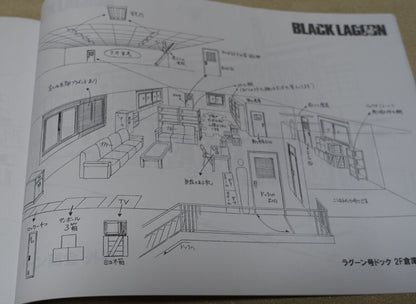 Black Lagoon Animation Setting Art Collection Book 