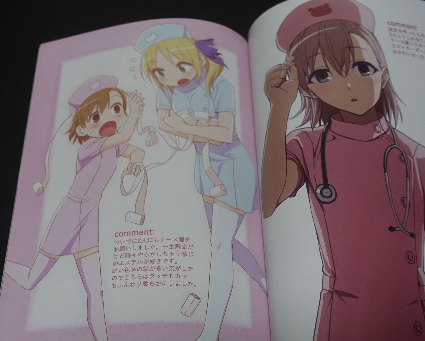 Animation Staff Art Book A Certain Magical Index etc HITOKARAGE 