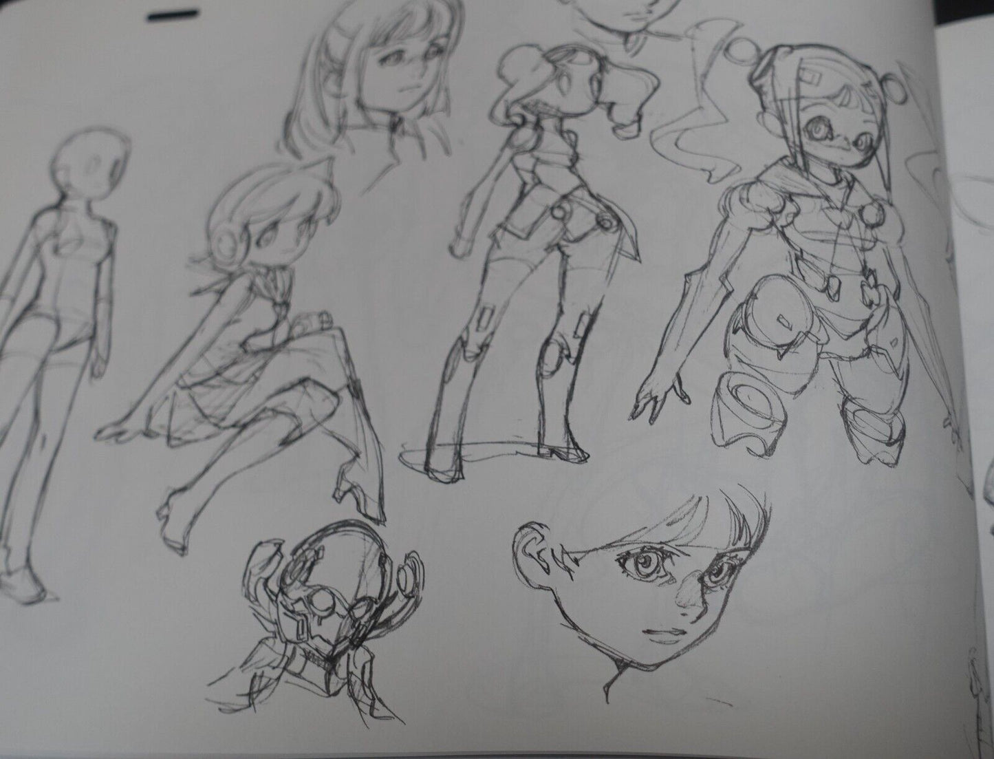 THE ART OF YOH YOSHINARI ROUGH SKETCHES ART BOOK 312page C90 
