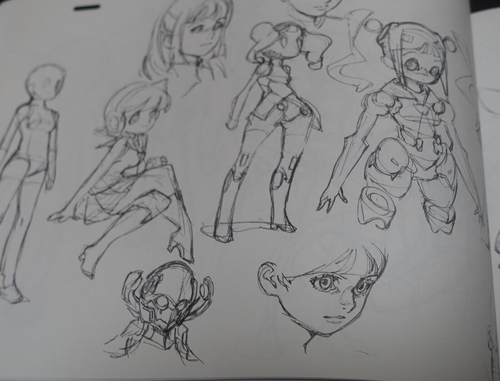 THE ART OF YOH YOSHINARI ROUGH SKETCHES ART BOOK 312page C90 