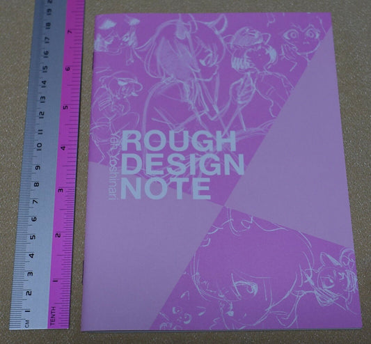 Yoh Yoshinari BNA Animation ROUGH DESIGN ART WORK NOTE BOOK 
