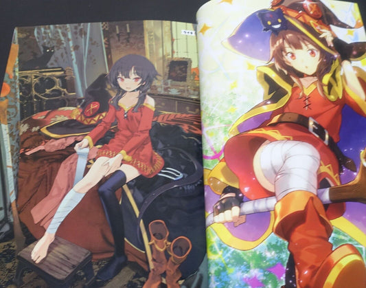 Konosuba Megumin Fan Art & Comic Book Kono Subarashii Sekai ni Bakuenwo! 2019 