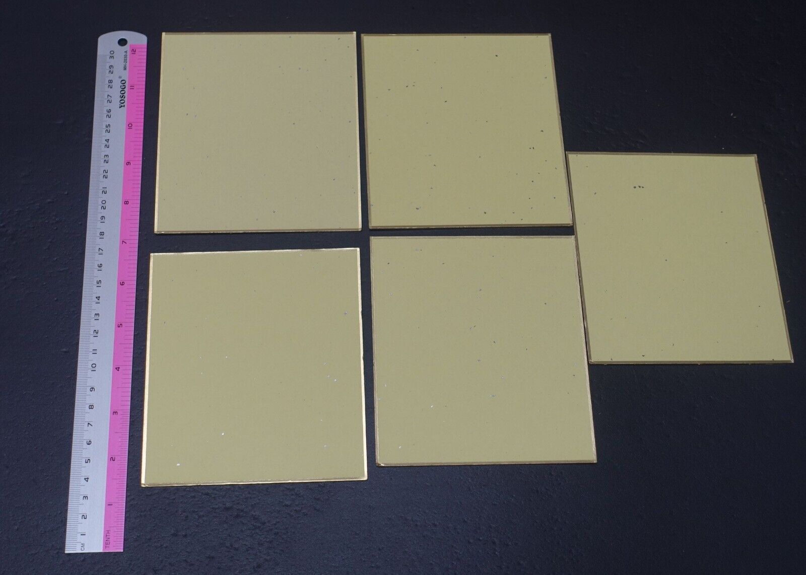 ISIN NISHIO Exhibition Event Shikishi Art Board Set Bakemonogatari etc 