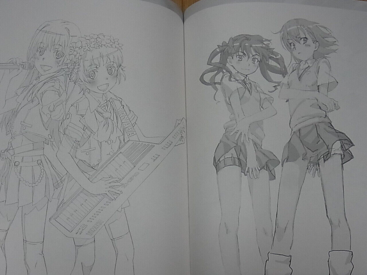 Yuichi Tanaka A Certain Scientific Railgun Designer's Art Book Index.note 1 & 2 