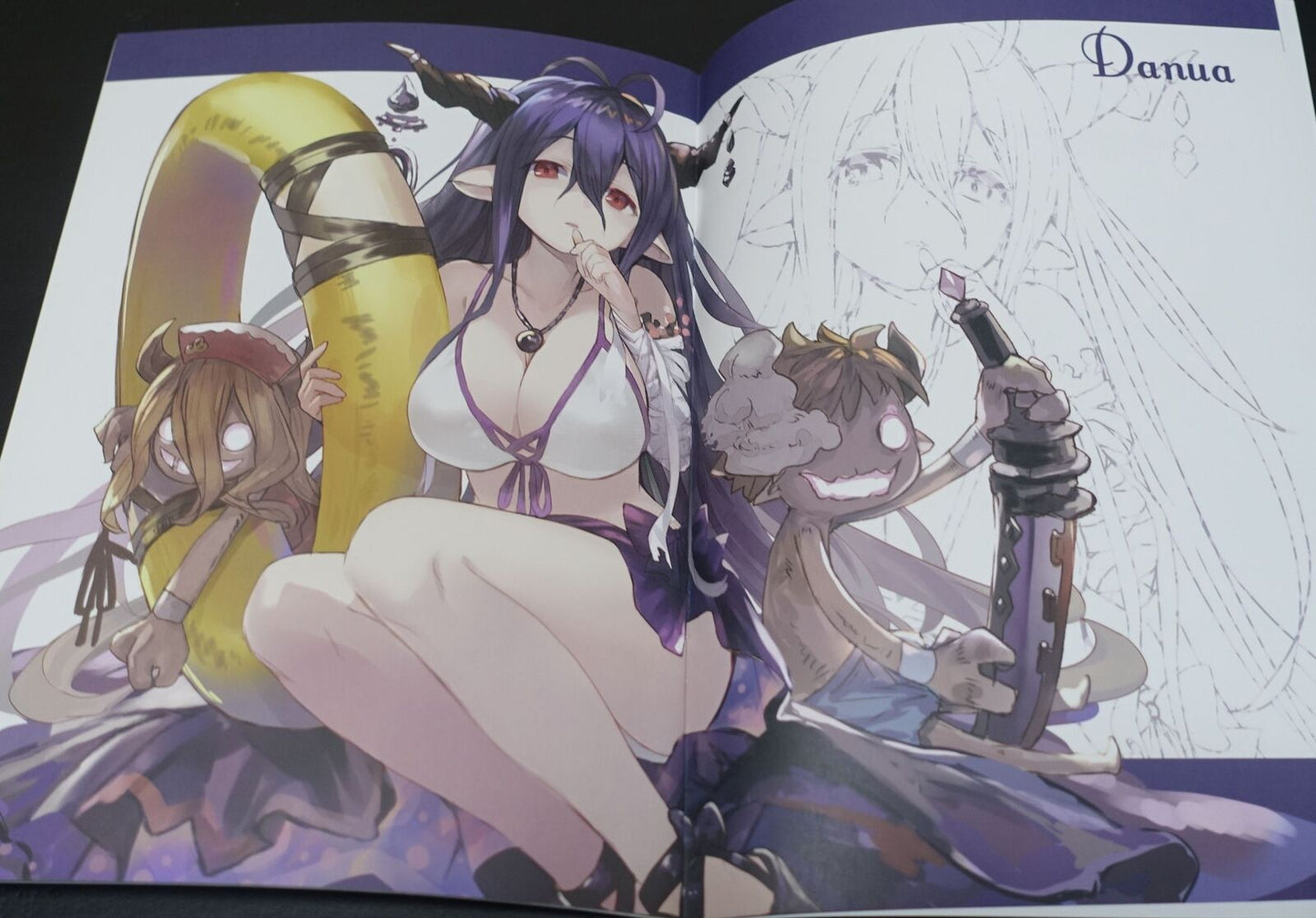 Shirabi Grand Blue Fantasy Fan Art Book MATERIAL COLORS 