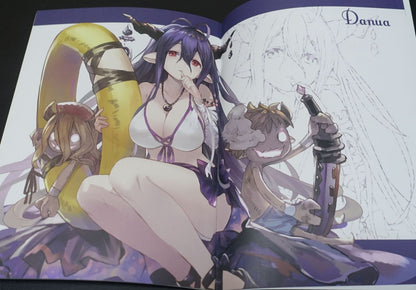 Shirabi Grand Blue Fantasy Fan Art Book MATERIAL COLORS 