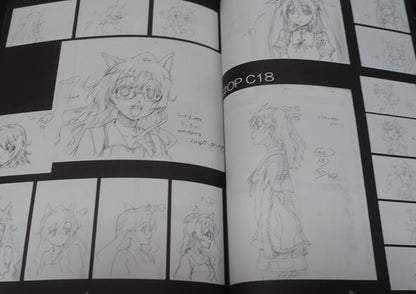 Kousuke Kawamura Animation Mayo Chiki! Key Frame Art Work Book 