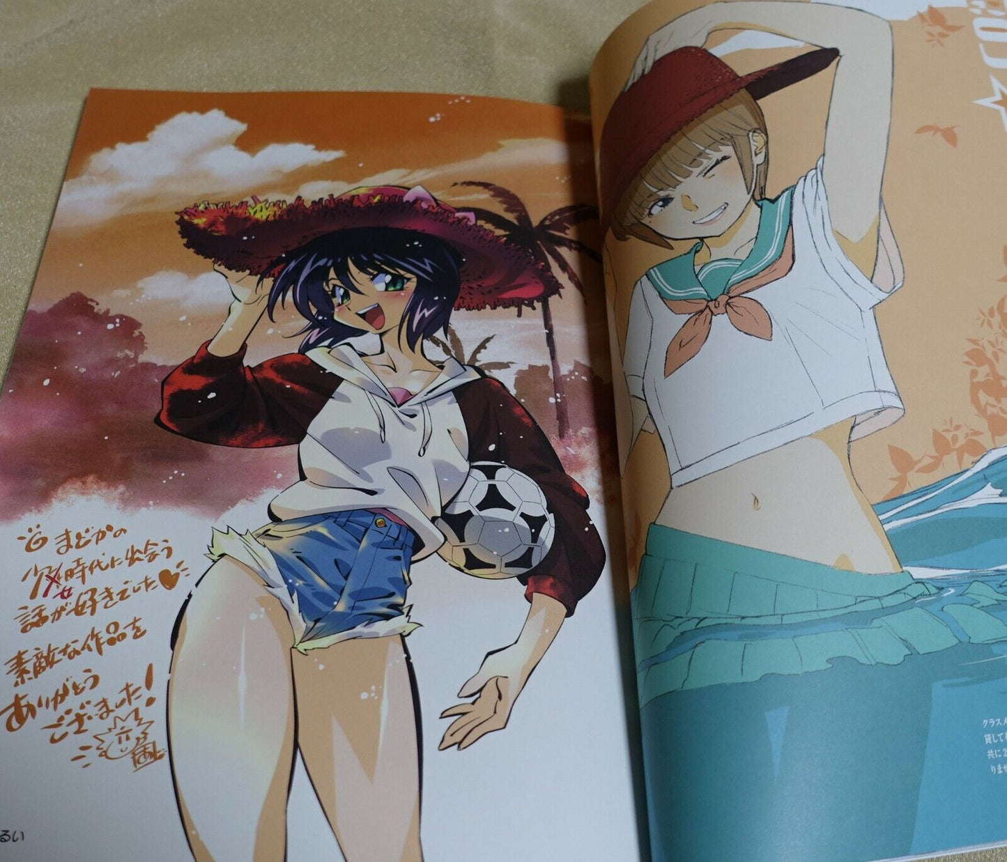 Tribute To Izumi Matsumoto Art Book The Golden Mirage Kimagure Orange Road 