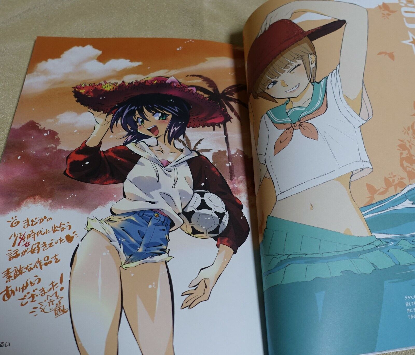Tribute To Izumi Matsumoto Art Book The Golden Mirage Kimagure Orange Road 