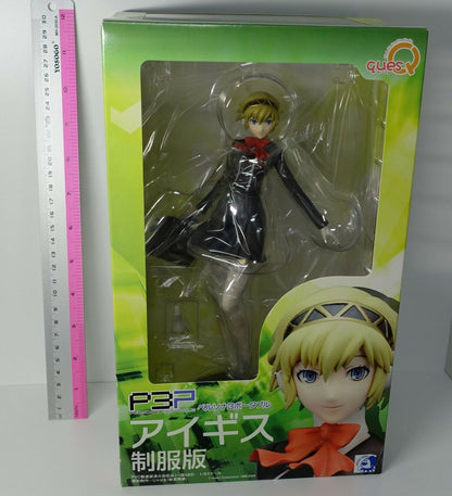 3-7 days from Japan QuesQ Persona 3 Portable Uniformed Version Aegis PVC Figure 