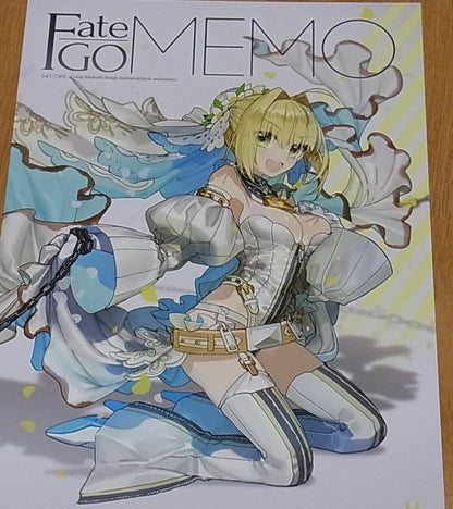 WADA ARCO Fate FGO FAN Color Art Book Fate GO MEMO C91 