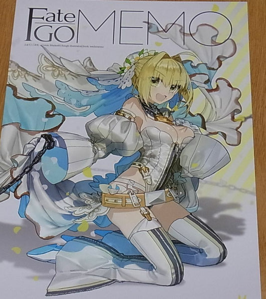 WADA ARCO Fate FGO FAN Color Art Book Fate GO MEMO C91 