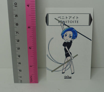 Houseki no Kuni Land of the Lustrous Studio Orange Name Card BENITOITE 