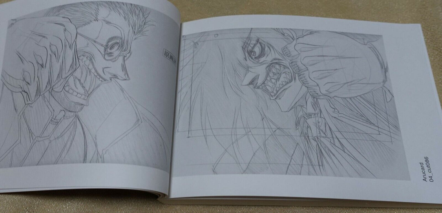 RYOJI NAKAMORI WORKS 2007-2009 HELLSING 4-6 Key Frame art collection book 