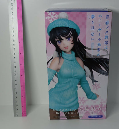 Rascal Does Not Dream of Bunny Girl Senpai Mai Sakurajima Knit Onepiece Figure 