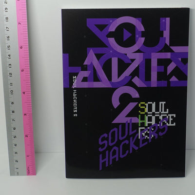 ATLUS Soul Hackers 2 25th Aniversary Book Setting Art Visual Novel Story etc 