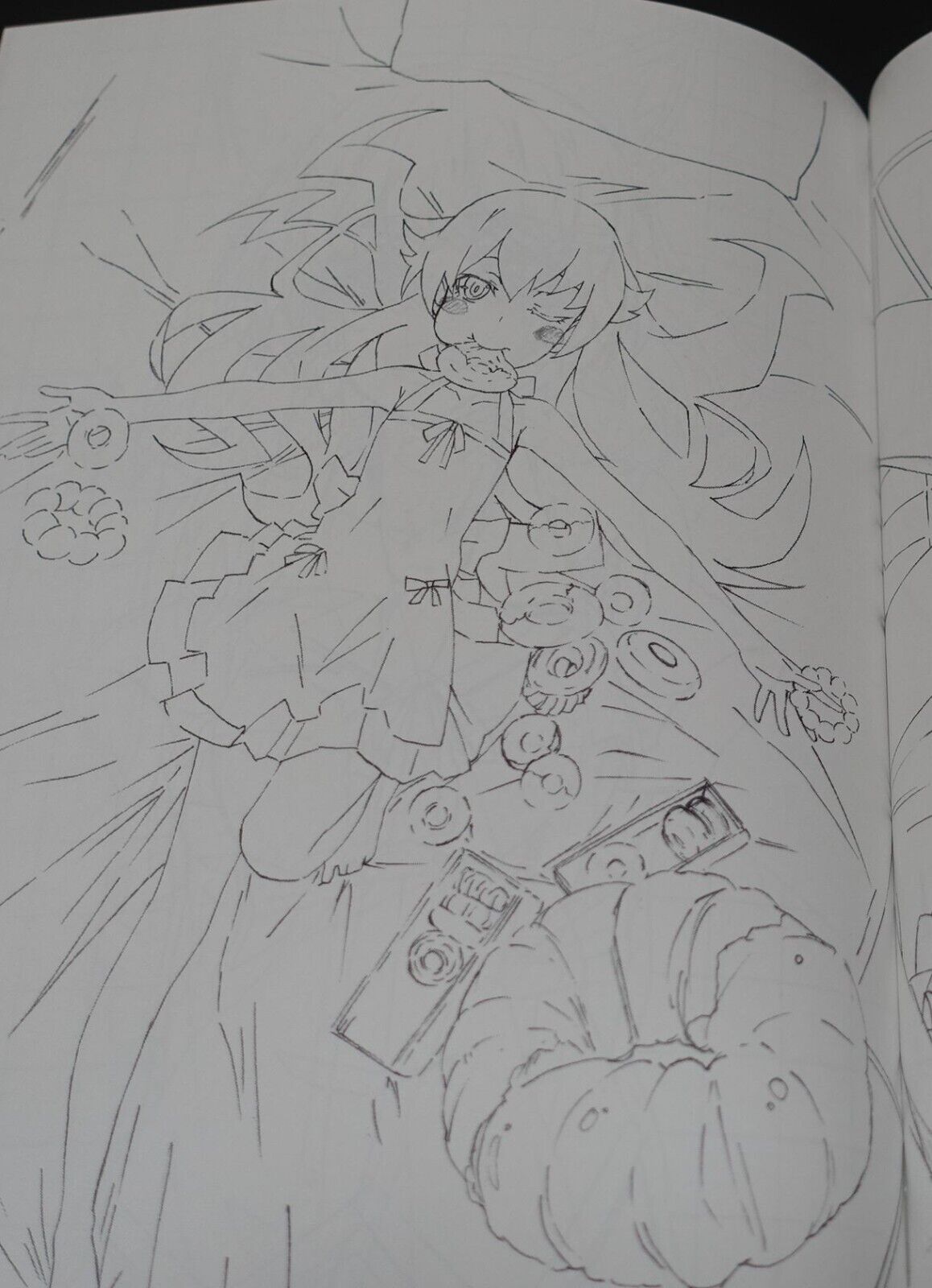 Yataneko Bakemonogatari Animation Staff's Fan Art Book no-no-sub 