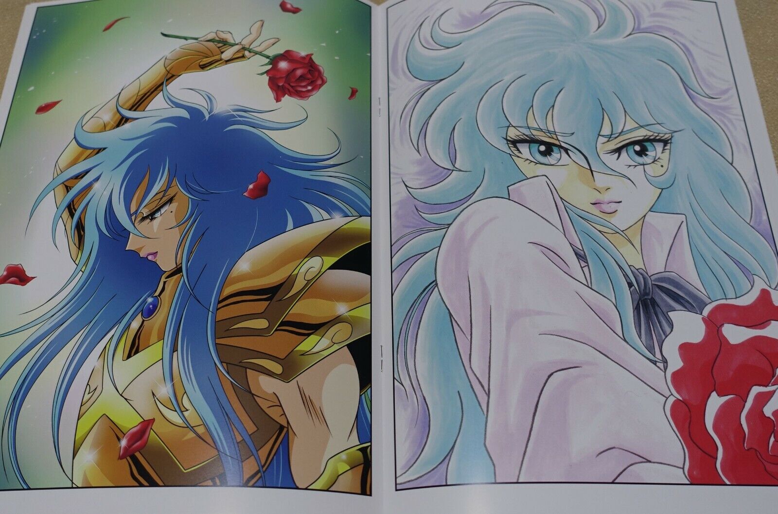 Saultswalt Saint Seiya Animation Staff's Cancer & Pisces Color Fan Art Goods 