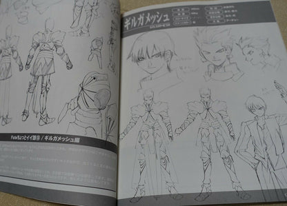 Fate Stay Night Setting Art Book Fate Side Material 
