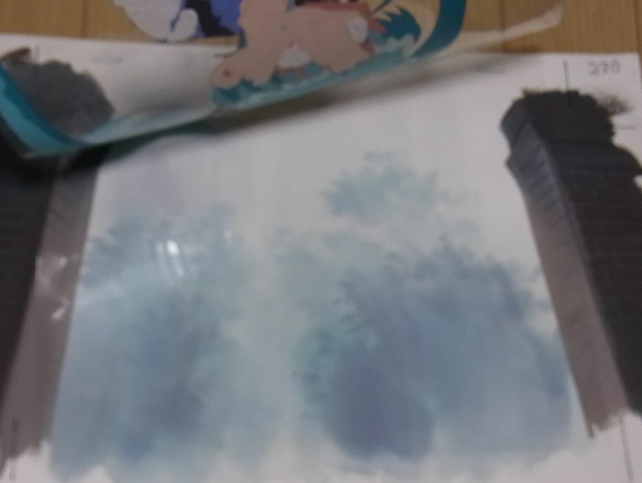 Cel Japanimation Tenchi Muyo Pretty Sammy Sasami & Back Ground Cel Japanese 