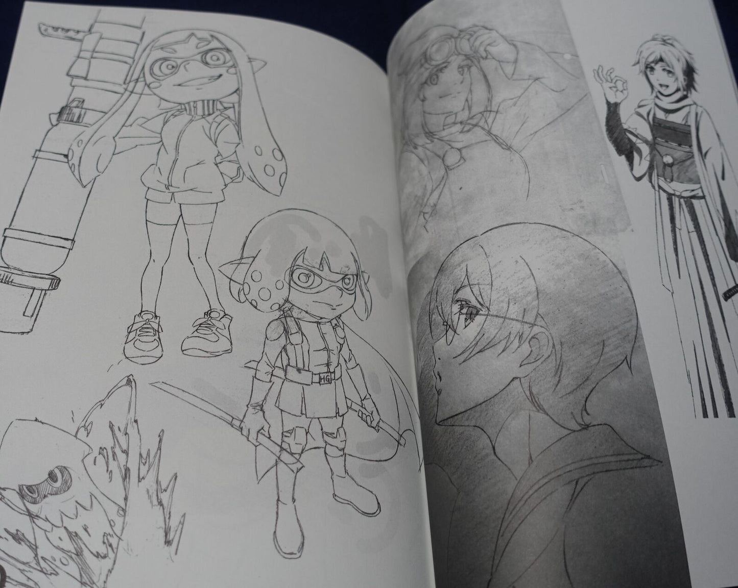 Ogikubo Kemuri Animation Illustrator Art Book NoTitle2 