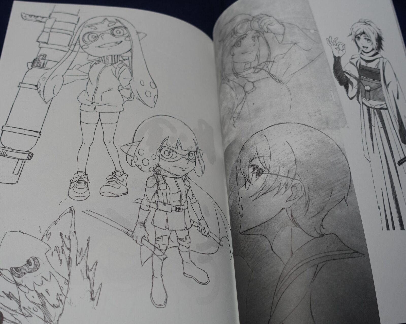 Ogikubo Kemuri Animation Illustrator Art Book NoTitle2 