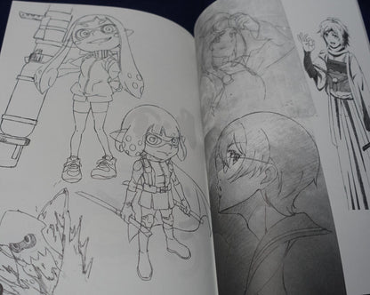 Ogikubo Kemuri Animation Illustrator Art Book NoTitle2 