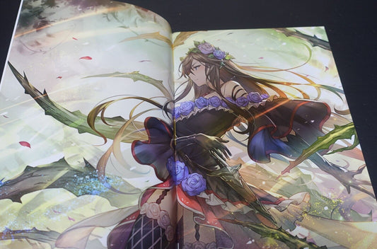 Omochiyasan Kakage Granblue Fantasy Rosetta Color Fan Art Book Rose Garden1 