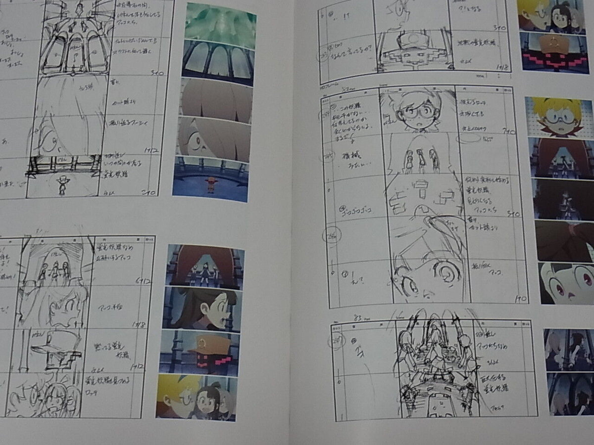Little Witch Academia Story Board Art Book Vol.5 Epi13-15 