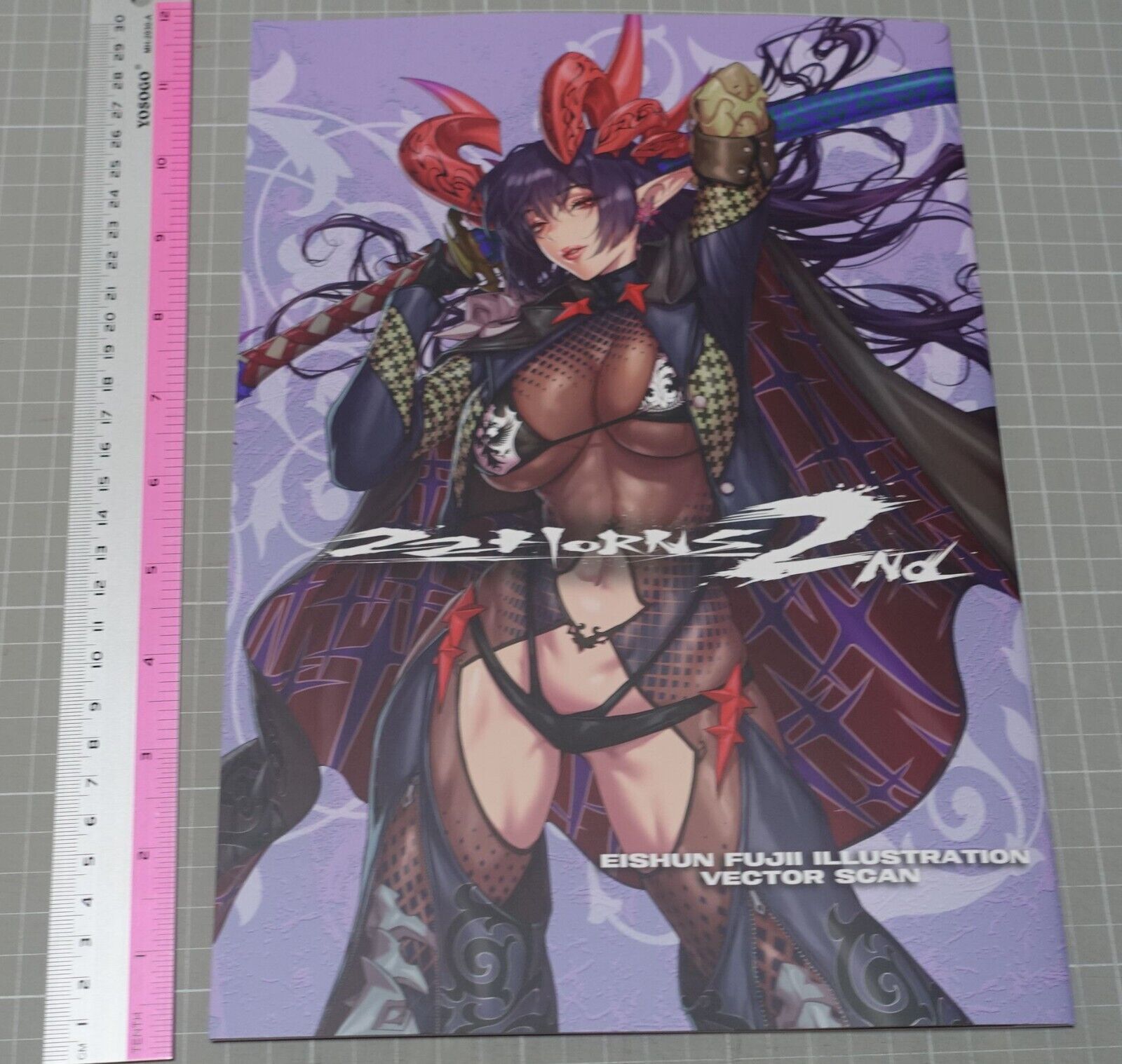 EISHUN FUJII VECTOR SCAN Illustration Art Book 22 HOURS 2ND C102 