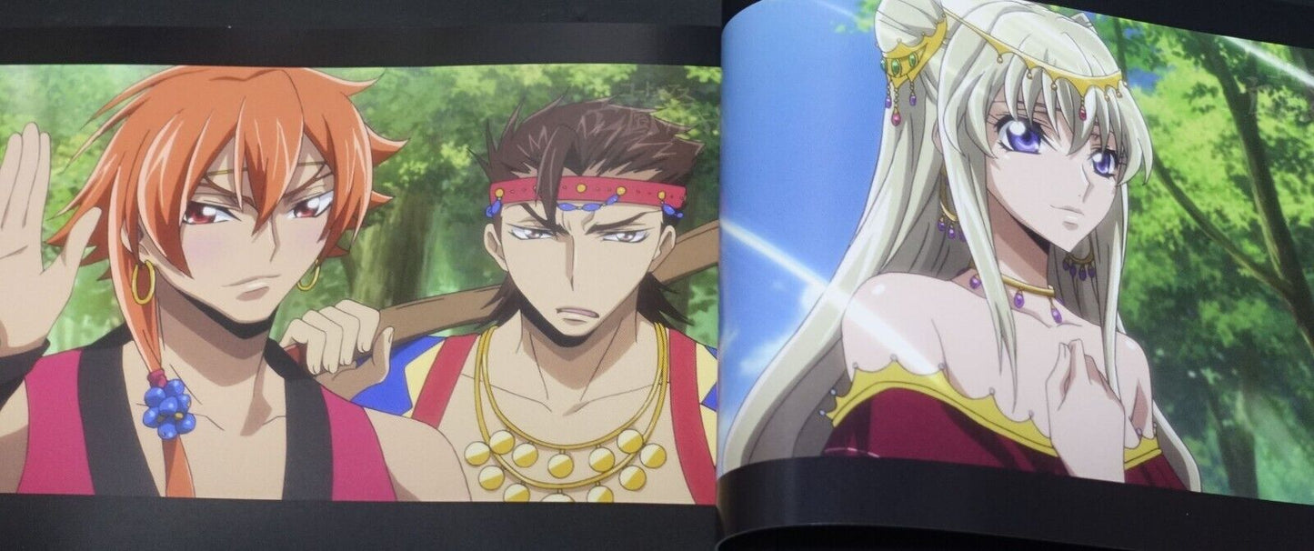Code Geass Akito the Exiled Animation Visual Book vol.1 & 2 Set 