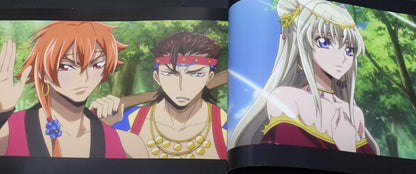 Code Geass Akito the Exiled Animation Visual Book vol.1 & 2 Set 