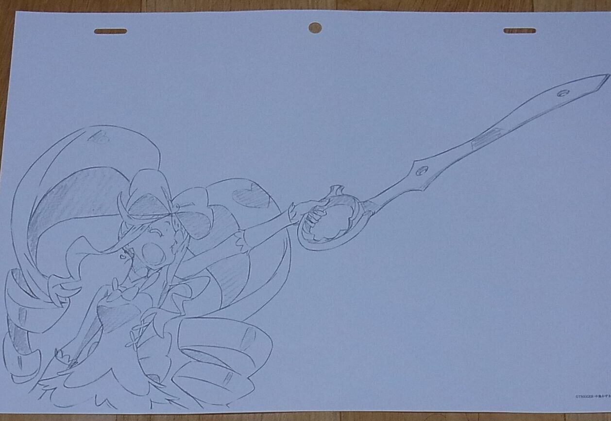 Kill la Kill Printed Key Frame Art 3 piece Set I RARE Ryuko Nui Gamagori 