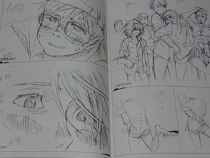 Animation YURI ON ICE Staff Illustration Art Doujinshi 