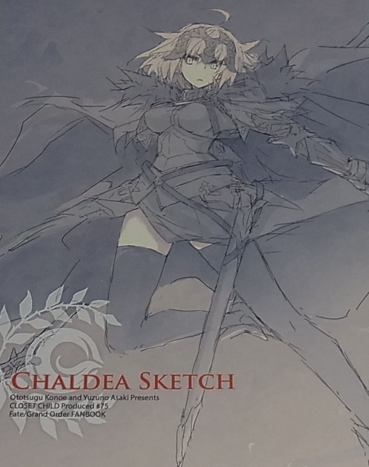 Ototsugu Konoe Fate FGO Character Designer's Doujinshi CHALDEA SKETCH 