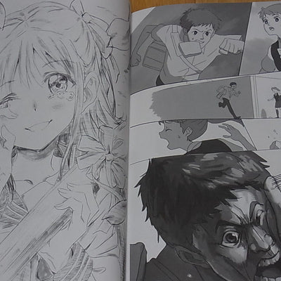 TRIGGER Animation Staff Newest item Original Illustration Book Bullet 5 