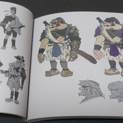 Sakuna Of Rice and Ruin Setting Art Book 144 page 