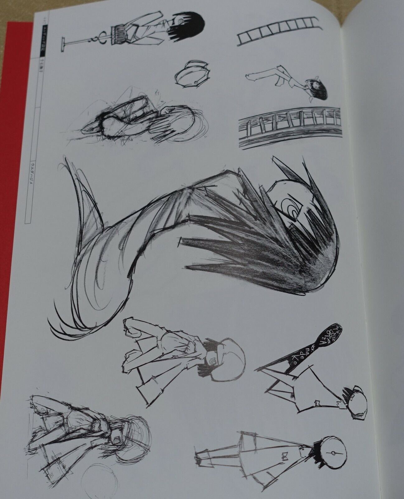 Bakemonogatari Production Note characters White Special Edition 