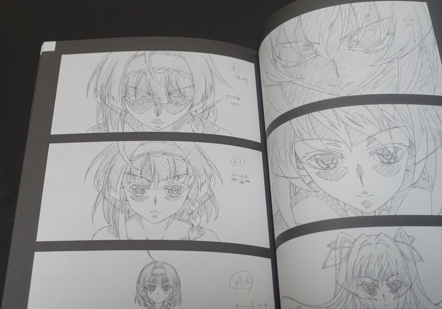 Yoshihiro Watanabe The Testament of Sister New Devil Burst Key Frame Work Book 
