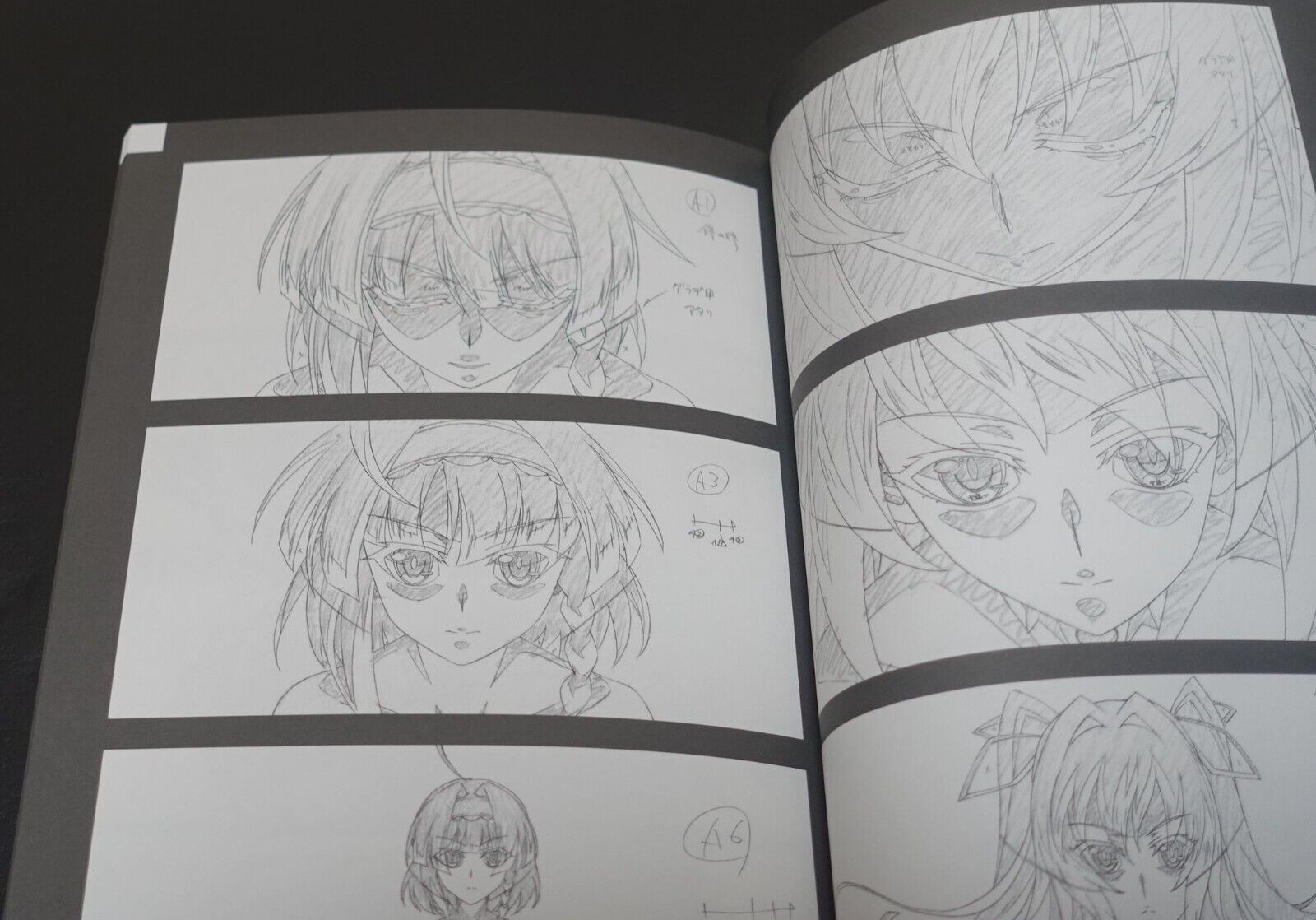 Yoshihiro Watanabe The Testament of Sister New Devil Burst Key Frame Work Book 